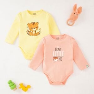 Ed-A-Mamma Girls Pack of 2 Bodysuits