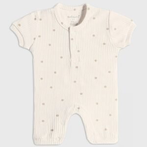 Enfants - Printed Round-Neck Rompers