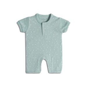 Enfants - Micro Print Cotton Romper