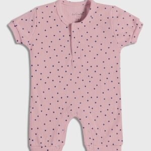 Enfants - Printed Round-Neck Rompers