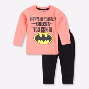 ETEENZ Typographic Print T-shirt & Pants Set