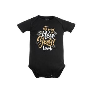 FFLIRTYGO - Typographic Print Rompers