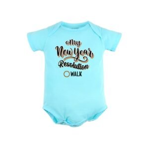 FFLIRTYGO - Typographic Print Crew-Neck Romper