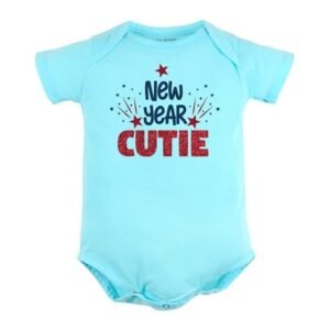 FFLIRTYGO - Typographic Print Envelop-Neck Onesie