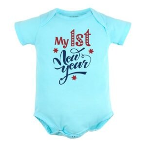 FFLIRTYGO - Typographic Print Envelop-Neck Onesie