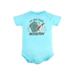 FFLIRTYGO - Typographic Print Envelope-Neck Onesie