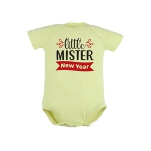 FFLIRTYGO - Typographic Print Crew-Neck Romper