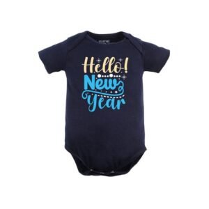 FFLIRTYGO - Typographic Print Crew-Neck Romper