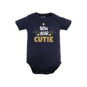 FFLIRTYGO - Typographic Print Crew-Neck Romper