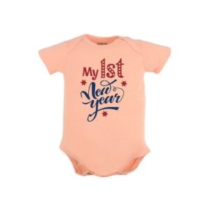 FFLIRTYGO - Typographic Print Crew-Neck Romper