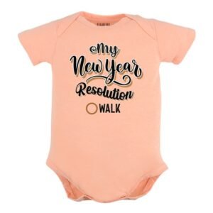 FFLIRTYGO - Typographic Print Envelope-Neck Onesies