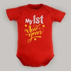 FFLIRTYGO - Typographic Print Envelop-Neck Onesie