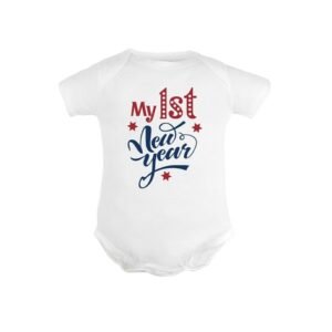 FFLIRTYGO - Typographic Print Crew-Neck Romper