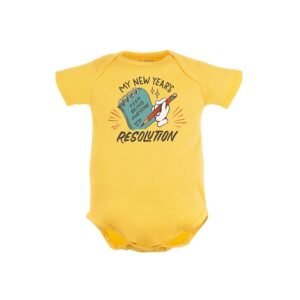 FFLIRTYGO - Typographic Print Crew-Neck Romper