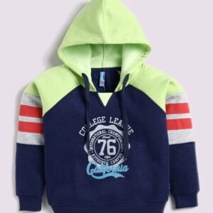 GAME BEGINS Boys Colourblock Regular Fit Hoodie