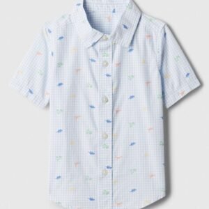 Gap Kids All-Over Print Poplin Shirt