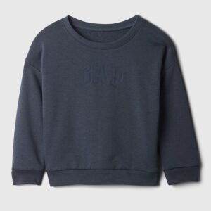 Gap Kids Boys Crew-Neck Brand Logo Print Sweatshirt