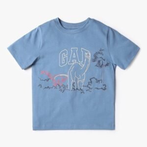 Gap Kids Boys Graphic Logo Print Short-Sleeve T-Shirt