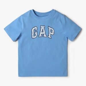 Gap Kids Boys Novelty Logo Print Knitted T-Shirt