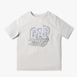Gap Kids Boys Graphic Logo Print Short-Sleeve T-Shirt