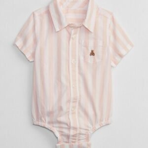 Gap Kids Striped Shirt with Patch Pocket