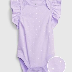 Gap Kids Printed Round-Neck Bodysuit