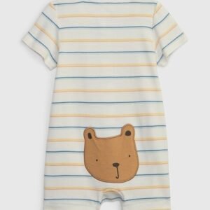 Gap Kids Striped Rompers with Applique