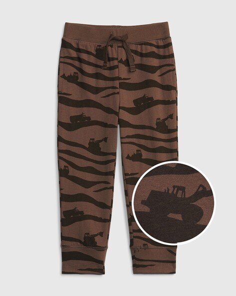 Gap Kids Printed Slim Fit Organic Cotton Joggers