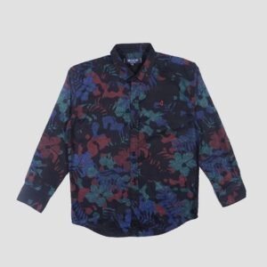 GINI & JONY Printed Shirt with Spread Collar