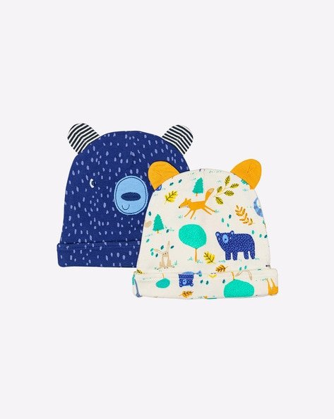 H by Hamleys Pack of 2 Hats with 3D Ears