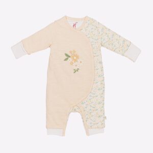 H by Hamleys - Floral Print Round-Neck Rompers