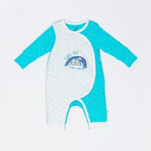 H by Hamleys - Polka-Dot Print Romper with Embroidered Motif