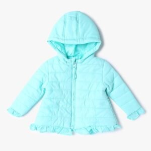 INF FRENDZ Zip-Front Quilted Hoodie