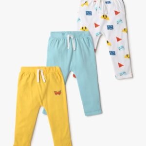 INF FRENDZ Pack of 3 Printed Assorted Track Pants