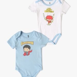 INF FRENDZ - Unisex Pack of 2 Printed Rompers