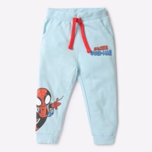 INF FRENDZ Spider-Man Print Joggers with Drawstring Waist