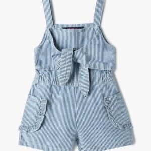 INF FRENDZ Striped Regular Fit Dungarees