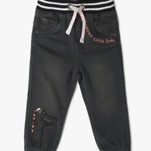 INF FRENDZ Boys Lightly Washed Wash Straight Fit Jeans