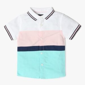 INF FRENDZ Boys Colourblock Regular Fit Shirt