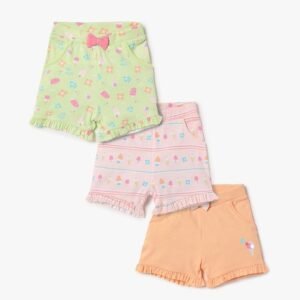 INF FRENDZ Pack of 3 Printed Assorted Shorts