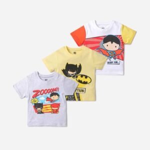 INF FRENDZ Pack of 3 Superhero Print T-Shirts