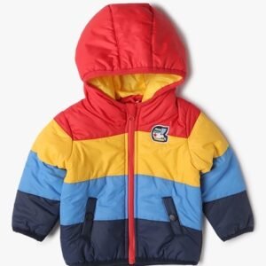 INF FRENDZ Padded Zip-Front Puffer Jacket