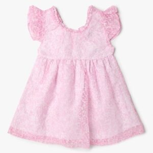 INF FRENDZ Girls Floral Pattern Fit & Flare Dress