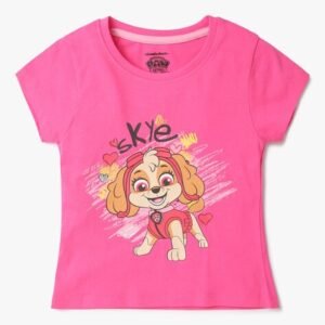 INF FRENDZ Paw Patrol Print Round-Neck T-Shirt