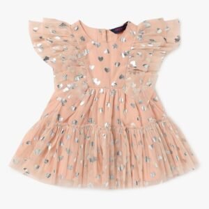 INF FRENDZ Printed Fit & Flare Dress