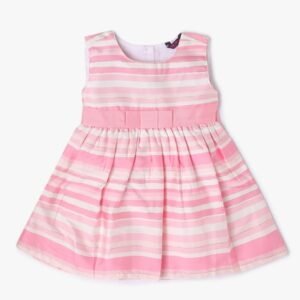 INF FRENDZ Striped Fit & Flare Dress