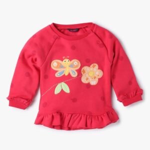 INF FRENDZ Applique Accent Crew-Neck Sweatshirt