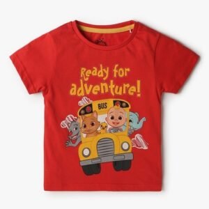 INF FRENDZ Boys Coco Melon Print Regular Fit T-Shirt