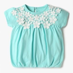 INF FRENDZ Girls Regular Fit Balloon Top