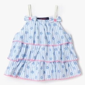 INF FRENDZ Girls Floral Print Top